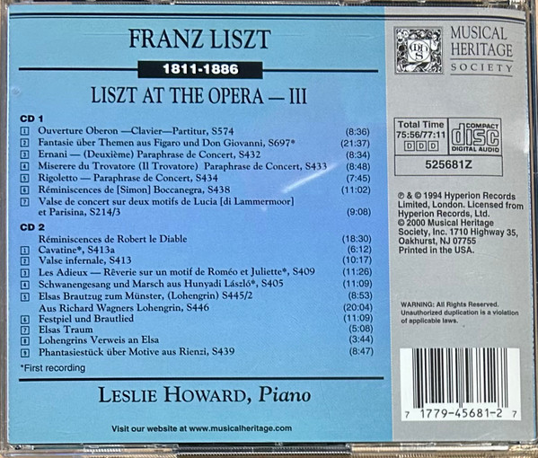 Liszt*, Leslie Howard-1