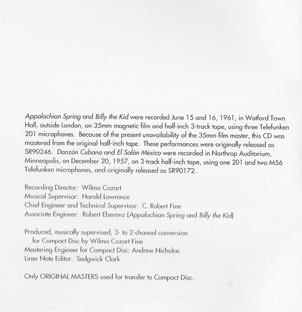 Aaron Copland, Antal Dorati, London Symphony Orchestra, Minneapolis Symphony Orchestra-2