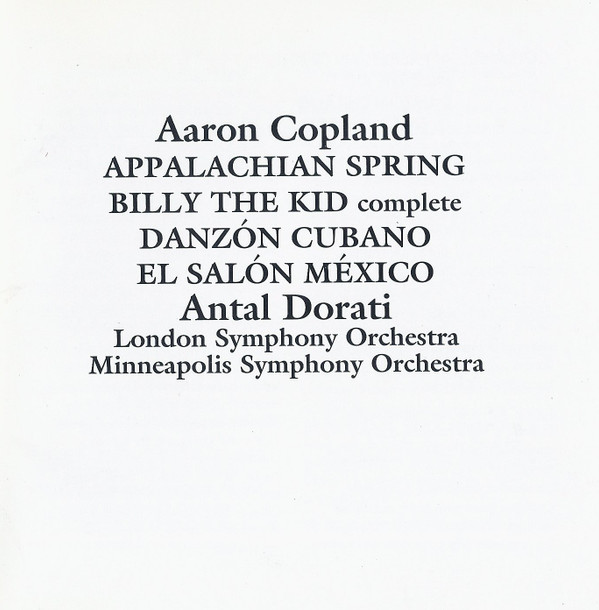 Aaron Copland, Antal Dorati, London Symphony Orchestra, Minneapolis Symphony Orchestra-3