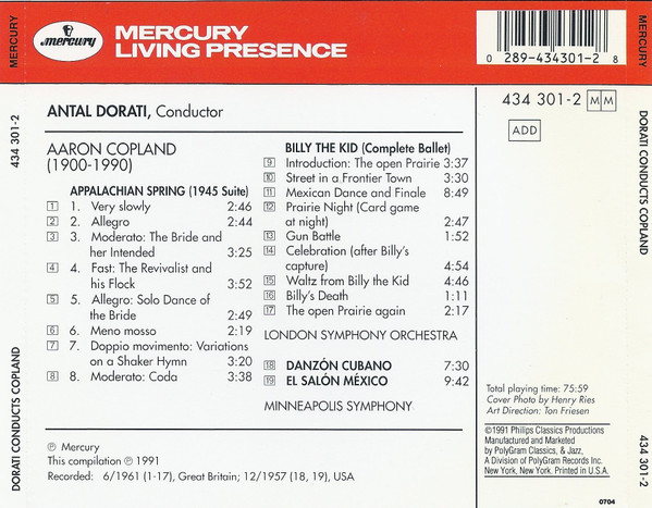Aaron Copland, Antal Dorati, London Symphony Orchestra, Minneapolis Symphony Orchestra-4