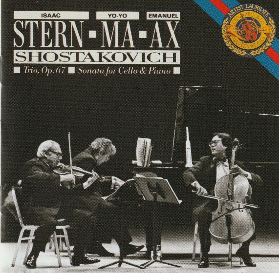 Shostakovich* - Isaac Stern, Yo-Yo Ma, Emanuel Ax-0