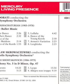 Khachaturian*, Shostakovich*, Dorati*, London Symphony*, Skrowaczewski*, Minneapolis Symphony*-1