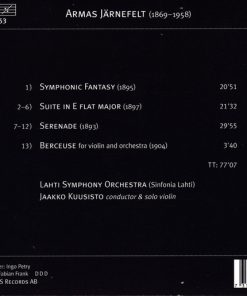 Armas Järnefelt, Lahti Symphony Orchestra, Jaakko Kuusisto-1
