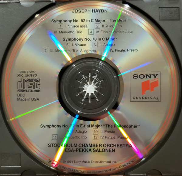Joseph Haydn - Snyko, Esa-Pekka Salonen-2