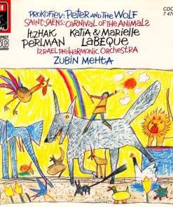 Prokofiev* - Saint-Saëns*, Itzhak Perlman, Katia & Marielle Labèque*, Israel Philharmonic Orchestra, Zubin Mehta-0