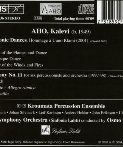 Kalevi Aho, Kroumata*, Lahti Symphony Orchestra, Osmo Vänskä-1