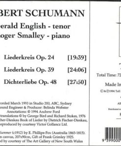 Robert Schumann, Gerald English, Roger Smalley-1