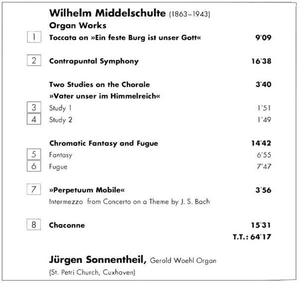 Wilhelm Middelschulte, Jürgen Sonnentheil-2