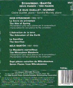 Stravinski* / Bartók* - Le Duo Ouellet/Murray : Claire Ouellet, Sandra Murray (2)-2
