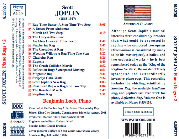 Scott Joplin, Benjamin Loeb*-1
