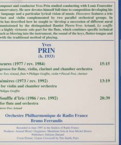 Yves Prin • Pierre-Yves Artaud • Philippe Graffin • Pascal Post* • Orchestre Philharmonique de Radio France • Bruno Ferrandis-1