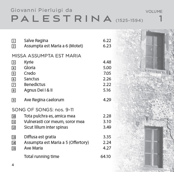 Giovanni Pierluigi da Palestrina, The Sixteen, Harry Christophers-1