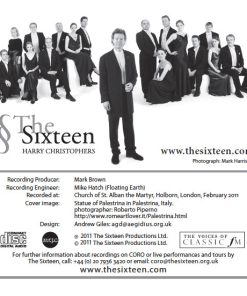 Giovanni Pierluigi da Palestrina, The Sixteen, Harry Christophers-3