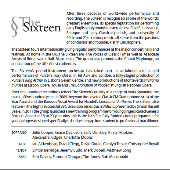 Giovanni Pierluigi da Palestrina, The Sixteen, Harry Christophers-2