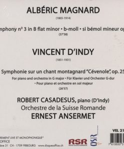 Magnard* / D'Indy* – Robert Casadesus, Orchestre De La Suisse Romande*, Ernest Ansermet-1