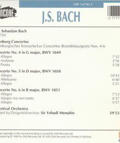 Johann Sebastian Bach, Yehudi Menuhin, Bath Festival Orchestra-1