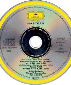 Mozart*, Itzhak Perlman, James Levine (2), Wiener Philharmoniker-2