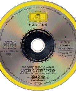 Mozart*, Itzhak Perlman, James Levine (2), Wiener Philharmoniker-3