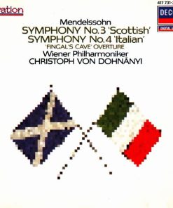 Mendelssohn* : Wiener Philharmoniker, Christoph Von Dohnányi-0