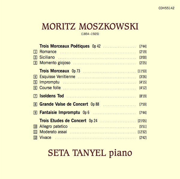 Moritz Moszkowski, Seta Tanyel-3