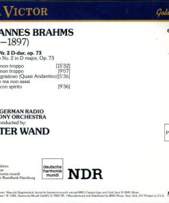 Brahms* - Günter Wand, North German Radio Symphony Orchestra*-2