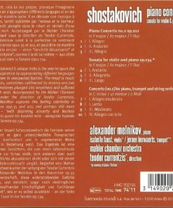 Shostakovich*, Alexander Melnikov, Isabelle Faust, Jeroen Berwaerts, Mahler Chamber Orchestra, Teodor Currentzis-2