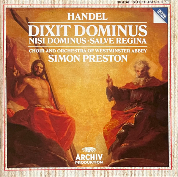 Georg Friedrich Händel, Choir And Orchestra Of Westminster Abbey, Simon Preston-0