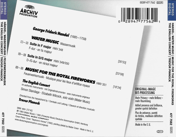 Georg Friedrich Händel - The English Concert · Trevor Pinnock-1