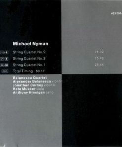 Michael Nyman, Balanescu Quartet*-1