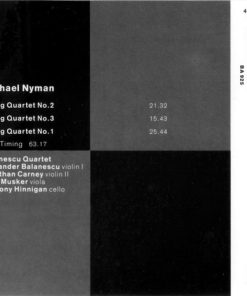 Michael Nyman, Balanescu Quartet*-2