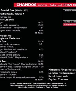 Bax* - Margaret Fingerhut · London Philharmonic Orchestra · Bryden Thomson-1