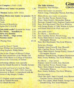Jean Mouton - The Tallis Scholars - Peter Phillips (2)-1