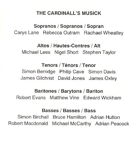 Nicholas Ludford - The Cardinall's Musick, Andrew Carwood • David Skinner (4)-2
