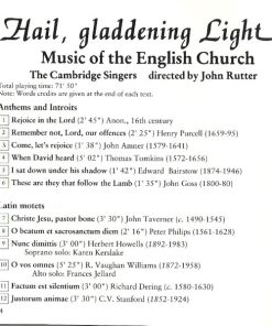 The Cambridge Singers Directed By John Rutter-2