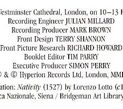 Palestrina*, Westminster Cathedral Choir, Martin Baker (2)-2