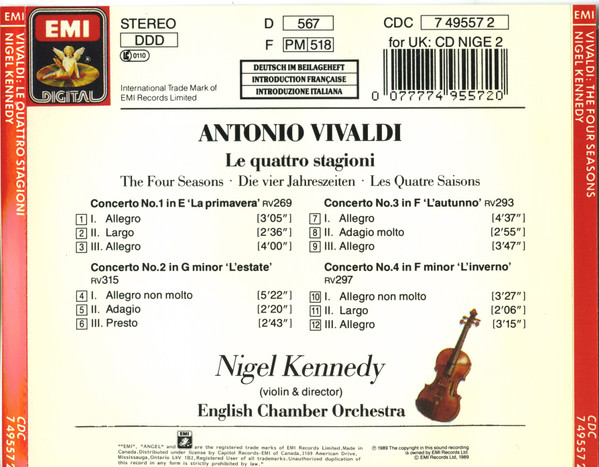 Vivaldi* - Nigel Kennedy, English Chamber Orchestra-1
