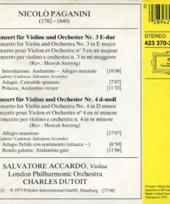 Paganini* - Salvatore Accardo, London Philharmonic Orchestra, Charles Dutoit-1