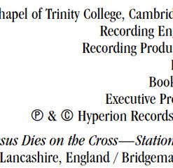 Paweł Łukaszewski, The Choir Of Trinity College, Cambridge, Stephen Layton-2