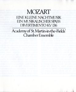 Mozart*, Academy Of St. Martin-in-the-Fields' Chamber Ensemble*-4