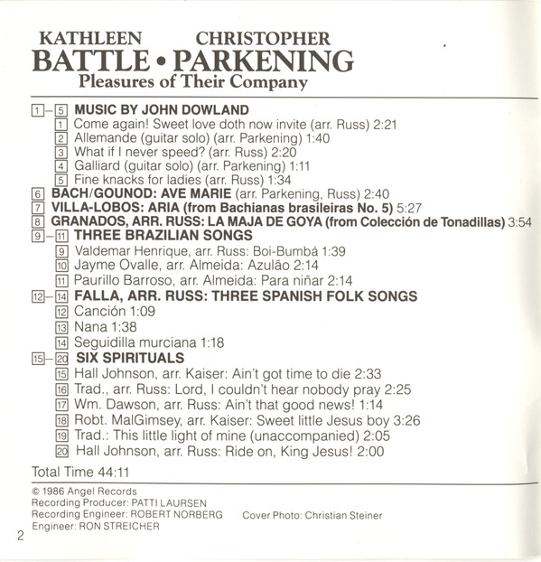 Kathleen Battle / Christopher Parkening-3