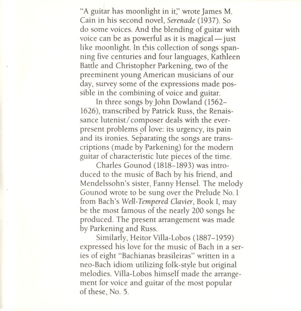 Kathleen Battle / Christopher Parkening-4
