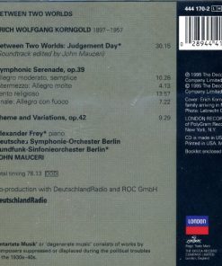 Erich Wolfgang Korngold - Deutsches Symphonie-Orchester Berlin, Rundfunk-Sinfonieorchester Berlin, John Mauceri-2