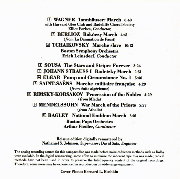 Boston Symphony Orchestra / Erich Leinsdorf • Boston Pops Orchestra / Arthur Fiedler-1