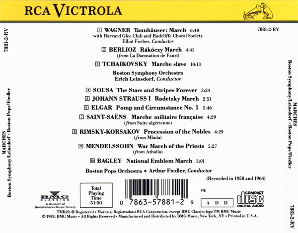 Boston Symphony Orchestra / Erich Leinsdorf • Boston Pops Orchestra / Arthur Fiedler-2