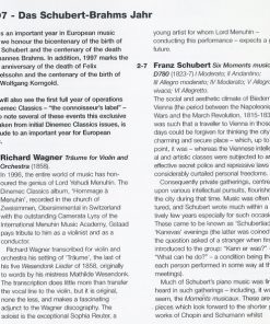 Wagner* • Schubert* • Brahms* • Mozart*-4