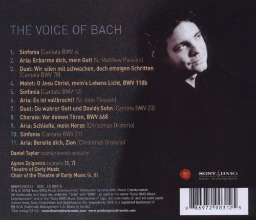 Daniel Taylor (3), Choir Of The Theatre Of Early Music And Theatre Of Early Music-1