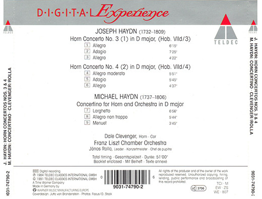Joseph Haydn · Michael Haydn, Dale Clevenger, Liszt Ferenc Chamber Orchestra-1