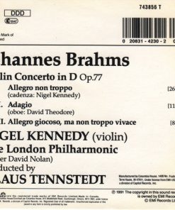 Nigel Kennedy · Johannes Brahms · London Philharmonic Orchestra · Klaus Tennstedt-2