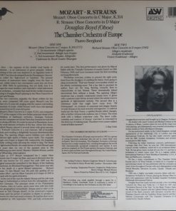 Wolfgang Amadeus Mozart, Richard Strauss, Douglas Boyd, The Chamber Orchestra Of Europe, Paavo Berglund-1