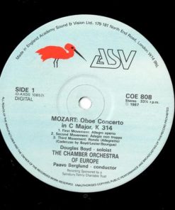 Wolfgang Amadeus Mozart, Richard Strauss, Douglas Boyd, The Chamber Orchestra Of Europe, Paavo Berglund-2